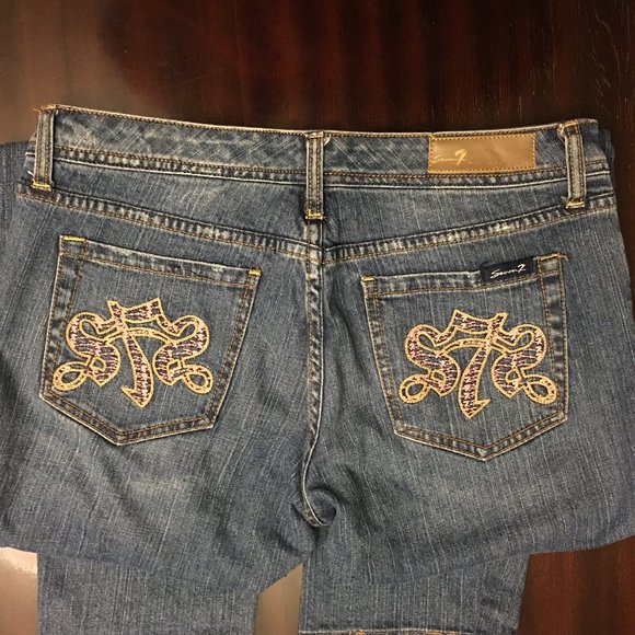 7 FOR ALL MANKIND Premium Denim Jeans  Size 32 - Picture 6 of 13